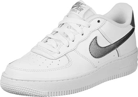 weiße nike schuhe mit silber logo|nike de schuhe weiß.